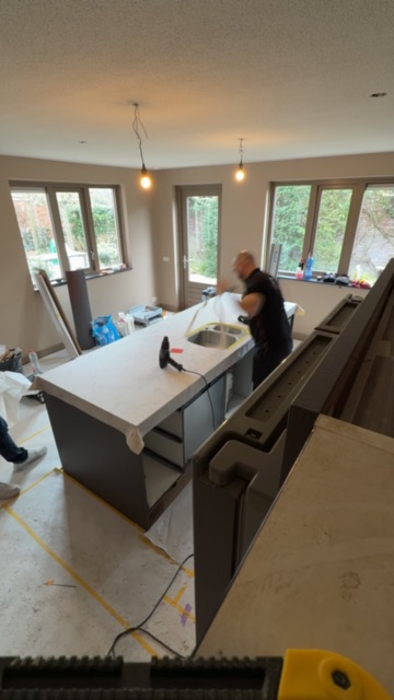 Een echt keukenproject van Cornelissen Re-Style